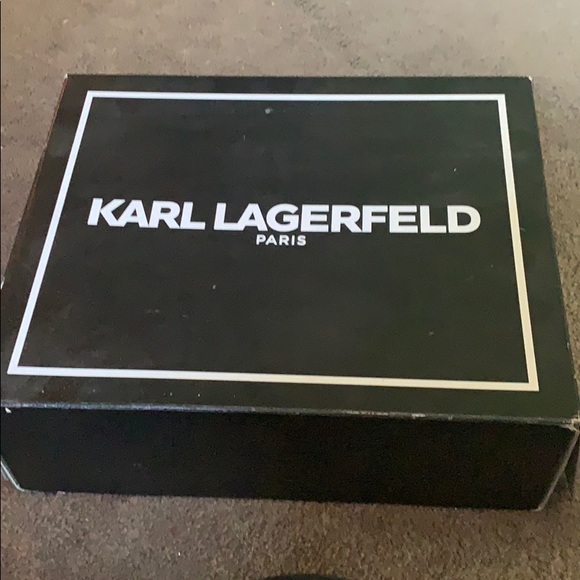 Karl Lagerfeld Red Suede Boot - Picture 11 of 11
